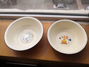 辉成绘通 加厚搪瓷盆搪瓷碗老式怀旧碗特厚卡通菜盆汤碗洗脸婴儿 儿童PP盆 24cm卡通或花一个颜色随机 实拍图