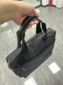 COWLEY KELLER商务公文包男士手提包大容量电脑包通勤出差公务包斜挎包律师包男 CK黑色 38*9*28cm 14英寸 实拍图
