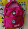巴布豆儿童书包 幼儿园3-6岁男童学前中小班女童宝宝卡通书包 70909玫红（幼儿园通用） 实拍图