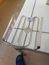 家佰利（jiabaili）红酒杯架家用高脚杯收纳置物架柜下悬挂倒挂式收纳架创意储物架子 双排红酒杯架 实拍图