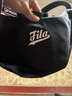 斐乐（FILA） FUSION潮牌情侣款挎包新款饺子包单肩包斜挎包包 深黑-BK XS 实拍图