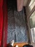 南极人地毯 ins北欧客厅卧室满铺地毯长绒沙发地毯床边毯 灰色 70*160cm 实拍图