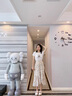 冰洋红2025新款连衣裙子夏天衣服女装夏季A字裙拼接假两件显瘦气质中裙 黑色 XL (建议115-130斤) 实拍图