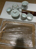 一品仟堂简约功夫茶具套装小套办公家用陶瓷盖碗茶壶茶杯储水干泡茶盘茶道 影青功夫茶具盖碗套装+茶盘 实拍图