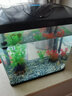 森森（SUNSUN） 鱼缸水族箱金鱼缸带灯鱼缸过滤器玻璃鱼缸桌面鱼缸 黑色 高清玻璃HR-380+造景五（带18件） 实拍图