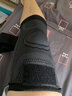 曼步者专业半月板损伤护膝保暖大码运动篮球跑步膝盖关节护腿套男女健身 黑色短款（两只装） M码：90-125斤【腿围35-40cm】 实拍图