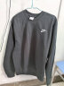 耐克（NIKE）卫衣男2024冬季新款时尚休闲针织套头衫潮舒适上衣BV2667 BV2667-010/黑色/白小勾 S 实拍图