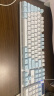 银雕(YINDIAO) K500键盘彩包升级版 机械手感 游戏背光电竞办公 USB外接键盘 全尺寸 白蓝双拼混光有线键盘 晒单实拍图