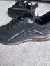 肯玛驰（kanmarci）肯玛驰跑步鞋男新款潮流网面运动鞋软底飞织跑步鞋冬季男士休 黑色 42 晒单实拍图