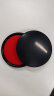 得力(deli)φ95mm圆形塑壳快干印台印泥 财务办公用品 红色9870（新老混发） 实拍图