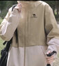 骆驼（CAMEL）户外单层冲锋衣男女款硬壳防雨单冲旅游外套 A13CATG112   XL 实拍图