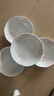 陶趣居日式盘子日本制造樱花餐具套装碗盘3D樱花雨面设计陶瓷套装间取樱 8.6英寸深盘 实拍图