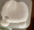 七彩博士婴儿枕头0-1岁定型枕乳胶新生儿纠正偏头秋冬季3-6个月宝宝枕头 乳胶定型枕+2个调节柱 纯色 实拍图