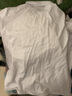 罗蒙（ROMON）短袖t恤男商务休闲弹力透气POLO领打底衫上衣服男装LM13白色2XL 实拍图