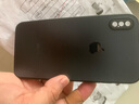 新爵 苹果x手机壳磨砂玻璃iphone xs max xr抗指纹镜头全包硅胶防摔超薄轻薄直角边 苹果xsmax【石墨黑】磨砂玻璃 实拍图