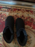 回力雪地靴女士加绒棉鞋女靴子女加厚保暖2025冬季新款高帮百搭一脚蹬 2145|黑色 40 实拍图