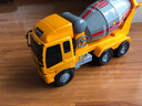 力利惯性工程车大号运输卡车自卸车儿童玩具汽车模型男孩3-6岁大货车 大号搅拌车721黄色（可出料） 实拍图