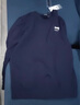 JEEP SPIRIT卫衣男春秋新品男士大码纯色长袖圆领T恤运动休闲时尚棉质 春秋款 深蓝  7604 XL （建议125-145斤） 实拍图