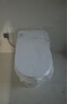 九牧（JOMOO）轻智能马桶家用马桶一体机虹吸无水压限制抗菌坐便器白魔方SQ8450 【旋风魔力泡】0压限制+脚感冲水 400mm(390以上选择) 实拍图