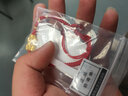 阿梵尼黄金貔貅手链男女 3D硬金足金皮丘龙转运珠本命年红绳情侣圣诞礼 一生守护【貔貅1只+6颗小金珠】 实拍图