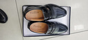 觅艳男士商务正装内增高皮鞋男透气韩版真皮休闲英伦男鞋子青年结婚鞋 黑色（增高款6CM） 39 实拍图