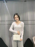 CAKNLS&KALRY轻奢包包女款2025年单肩包斜挎女包520情人节生日礼物送女友老婆 白色 纪念日生日礼物送女友老婆礼盒装 实拍图