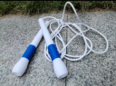 跃动(YUEDONG) 魔法棒2.0 速度花样跳绳学生胶绳成人跳绳运动花式跳绳 蓝柄白绳 实拍图