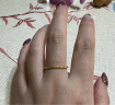 金至尊（3D-GOLD)麻花黄金戒指999足金戒指简约素圈戒指女素戒按克计价 2.17克(以证签为准多退少补) 晒单实拍图