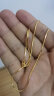 周大福 蛇骨素链黄金项链(工费760)40cm约7.15g F231624 晒单实拍图