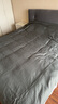 崇悠被子褥子全套一整套学生宿舍六件套被褥套装单人双人八件套 深灰+银灰 【被子套装 一站购齐】 1.8m床 床单款 【床垫+七件套6斤被芯】 实拍图