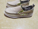 怡肯（yiken）老北京布鞋男士一脚蹬帆布休闲鞋透气软底传统布鞋老人鞋春秋夏季 801深蓝 42 实拍图