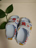 巴布豆儿童拖鞋宝宝洞洞鞋女童男童凉拖鞋婴幼儿小童室内防滑家居沙滩鞋 浅蓝（尺码偏大选小一码） 24 内长17cm 适合脚长16-16.5cm 实拍图