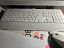 罗技（Logitech） K650无线蓝牙键盘 商务办公键盘带掌托 双模企业级 带Logi Bolt接受器 商用版 白色 实拍图