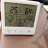 电子温湿度计家用高精准度室内壁挂婴儿房气温显示温度湿度表闹钟 便捷温湿度计-夜光闹钟款-1个装*【专利】 实拍图