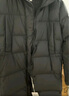 森马（Semir）90%鸭绒羽绒服女长款宽松显瘦冬季轻暖连帽外套防水109723113001 实拍图