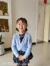 s.lemon 儿童舞蹈服披肩外套春秋保暖针织长袖舞蹈毛衣芭蕾舞女童练功服 浅蓝色披肩 M /120（建议身高100-110cm） 实拍图