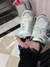TOREAD kids探路者儿童运动鞋男女春夏季时尚超轻透气百搭魔术贴休闲跑步鞋 米色森林绿 34 实拍图