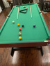 哈野家用台球桌子成人可折叠式儿童斯诺克桌球台美式中黑八家庭桌球桌 6尺 台球桌（英式+美式） 实拍图