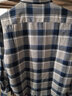 杉杉纯棉格子长袖衬衫男士保暖加厚衬衫男中年格子加绒衬衣 6207 42 实拍图