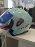 IBK RW201 秋蓝 3C认证摩托车头盔男女士机车安全帽夏季四季通用电动车半盔 实拍图