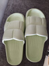 百慕倾臣夏季凉拖鞋女士室内外简约休闲舒适百搭软底防滑静音情侣拖鞋男 经典款【黑色】 42-43 正码 实拍图
