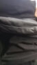 真维斯（JEANSWEST）皮衣男2023秋冬季新款韩版潮流立领工装皮夹克男士机车服PU外套 A107-1-609黑色 XL 晒单实拍图
