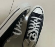 匡威（Converse）官方 1970S经典帆布男女休闲运动鞋黑色162050C 162050C/黑色 44 实拍图