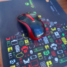 双飞燕笔记本台式机电脑无线鼠标商务办公家用光电游戏便携USB轻音办公鼠标握感舒服智能省电G3-280N 双飞燕G3-280N无线小鼠标( 红黑色) 实拍图