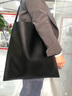 INJOYLIFE软皮单肩包小众大包时尚购物袋百搭托特包 实拍图