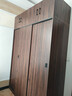 浩玄推拉门衣柜家用卧室新款2025小户型出租房屋实木质结实耐用挂衣橱 两门主柜(长120*宽45*高180) 晒单实拍图