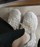 斯凯奇（Skechers）新年礼物女鞋秋冬蕾丝熊猫鞋厚底增高百搭休闲运动经典复古老爹鞋 白色/WHT 35.5 尺码偏小半码，建议选大半码 实拍图