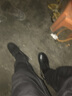 跨足行马丁靴男中帮英伦风工装靴子男士高帮沙漠短靴秋冬季透气增高皮鞋 卡其-加绒款 42 皮鞋码 实拍图