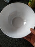 乐美雅（Luminarc)餐具饭碗无铅耐热面碗盘白色微波炉适用迪瓦丽时光款 4只P2203面碗7英寸口径18*7.5cm 实拍图