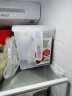 百露食品级冰箱收纳盒保鲜盒厨房蔬菜水果专用整理神器冷冻鸡蛋饺子盒 C款3个装 实拍图